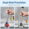 Lexenic Dual-End Heads Cocktail Muddler – Stainless Steel 32cm/12.6 Inch