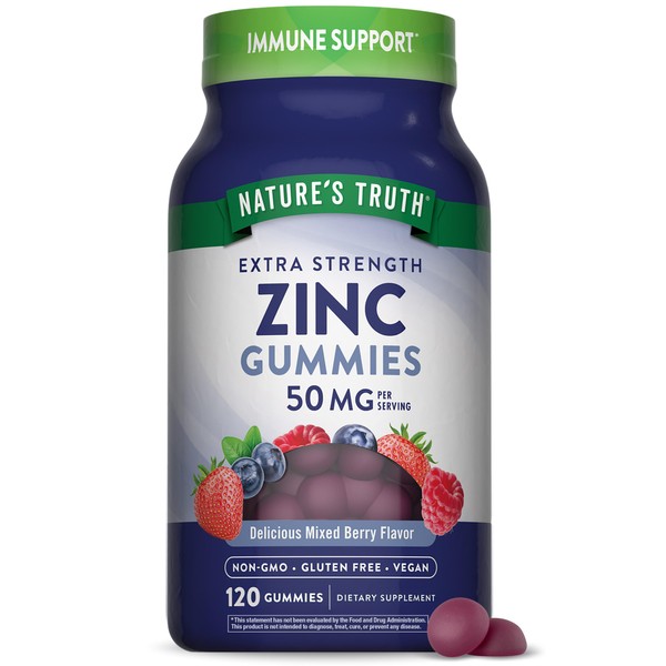 Nature's Truth Nature's Truth Zinc Gummies for Adults | 50mg