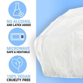 Drench No Water Rinse Free Shampoo Caps 6 packs - Waterless Shampoo and Conditioner - Dry Hair Wash Caps for Bedridden - Contains Aloe Vera, Vitamin E and Provitamin B5 - Dementia products for elderly