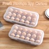 Plastic Egg Box Egg Box for 18 Eggs Egg Container