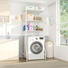 Ulif U8 Mini Laundry Room Storage Organizer, Over The Washer