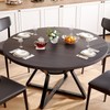 Concho 47" Round Kitchen Dining Room Table for 4-6 Circle