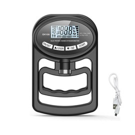 Digital Hand Force Meter 120 kg, Hand Dynamometer, Grip Strength Gauge, Digital Dynamometer, Hand Force Meter (120 kg)