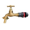 Solid Brass Outdoor Garden Tap, 1/2" BSP or 3/4" bsp