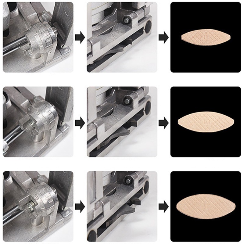 100Pcs Joiner Biscuits Sturdy Beech Tighter Bonding High Stability Wood