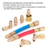 Air Conditioning Cooling Kit, 8 Pieces/Set Hoses R134A R12 R-12A