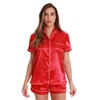 Just Love 6711-RED-3X Shorts Set for Women