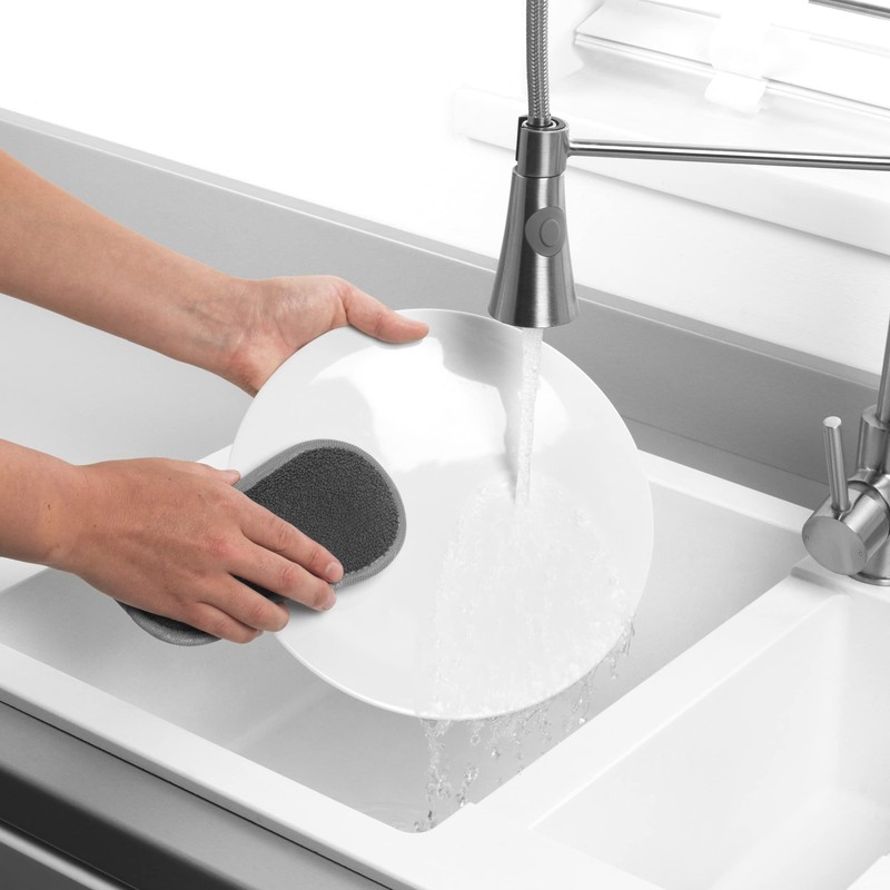 Kleeneze KL028176EU7 Double Sided Cleaning Pads, 3 Pack Washable and