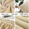 Headboard for Bed, Headboard Cover Dustproof Stretch Bed Headboard Padded