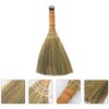 LIFKOME Portable Desk 2Pcs Indoor Grass Broom Whisk Broom Thai