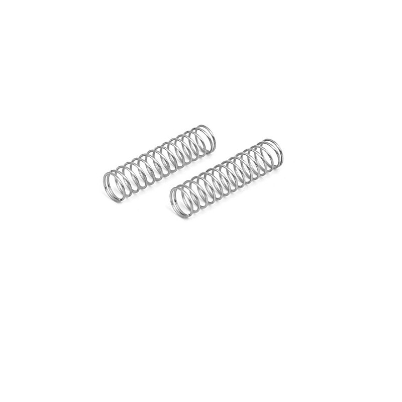 sourcingmap 0.7mmx9mmx35mm 304 Stainless Steel Compression Springs Silver Tone 10pcs