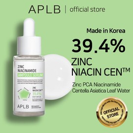APLB Zinc Niacinamide Ampoule Serum | ZINC NIACIN CEN™ 39.4% 1.35 FL.OZ/Korean Skincare, Acne care, Pore care, Wrinkle care, Revitalize for gentle and improve skin texture