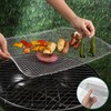 aglehome Grill Topper, Grill BBQ Disposable Grill Toppers, 10 Pack