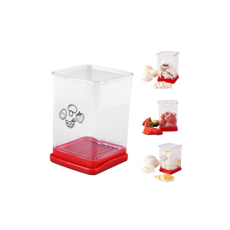 Cortador de Frutas y Verduras, Picador de Alimentos con Tabla