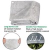65% Aluminum Foil Shade Cloth with Grommets Mesh Sun Block