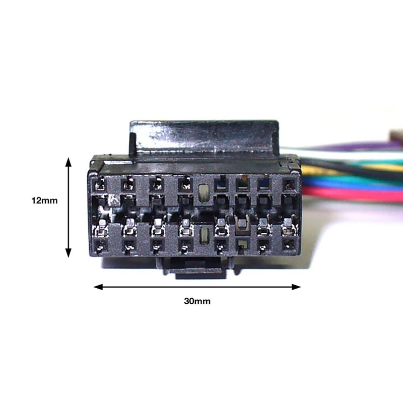 maxxcount car stereo cables Radio adapter plug DIN ISO 16