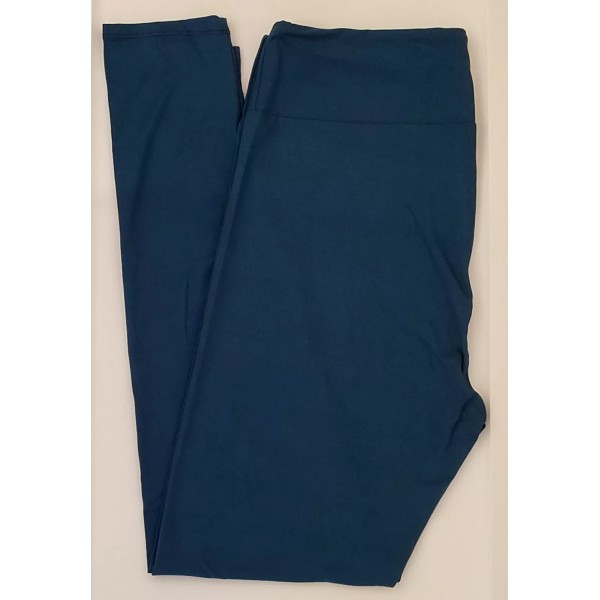 LuLaRoe TC2 LuLaRoe Tall & Curvy2 Leggings Solid Dark Teal