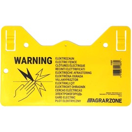 Agrarzone Warning sign "Vorsicht Elektrozaun!"
