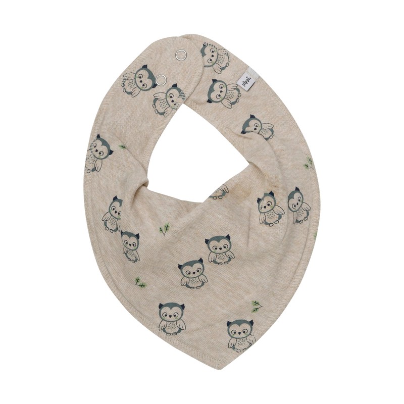 Pippi Unisex Baby Triangle Bibs (Pack of 3), multicoloured