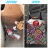 ghatobty Car Trash Bag Hanging Mandala Flower Car Trash Can