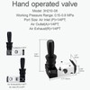 VIILOCK Pneumatic Air Hand Lever Valve, 3 Way 2 Position