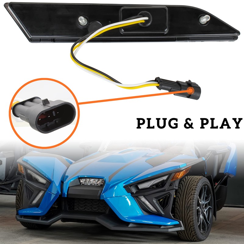 LDETXY Accent Panel Light Kit for Slingshot 2020-2023, DRL Daytime