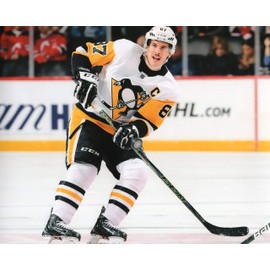 SIDNEY CROSBY 8X10 SPORTS ACTION PHOTO (NN-1)
