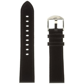 Hadley Roma MSM857RA 220 Black Leather Calfskin Watch Band