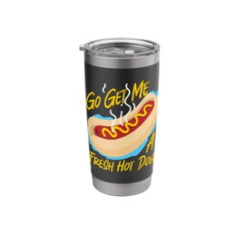 Hot Dogs Design For Sausage And Buns Stainless Steel Insulated Tumbler