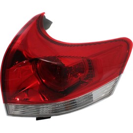 CarLights360: For Toyota Venza Tail Light Assembly 2009 200 2011 2012 Passenger Side | DOT Certified | TO2805109 | 81550-0T010