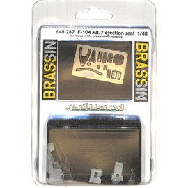 Eduard EDB648287 1:48-F-104MB Mk.7 Ejection Seat (Has) Brassin kit, Various