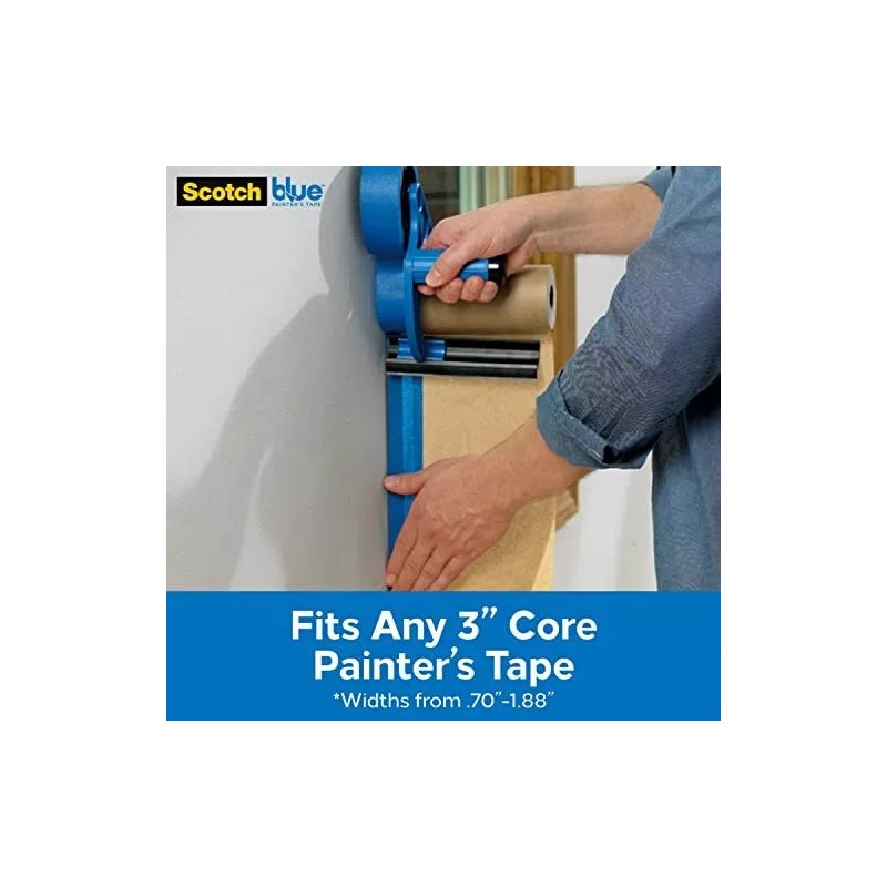 Scotchblue Painter Tape And Paper Dispenser Precision Surface Protection Tool