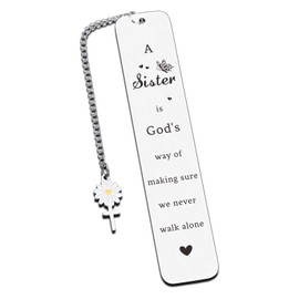 Valentines Day Gifts for Sister Sister Gifts from Sisters Christian Bookmarks for Sister Birthday Gifts for Sister Baptism Gifts for Her Sister Bookmarks for Book Lovers