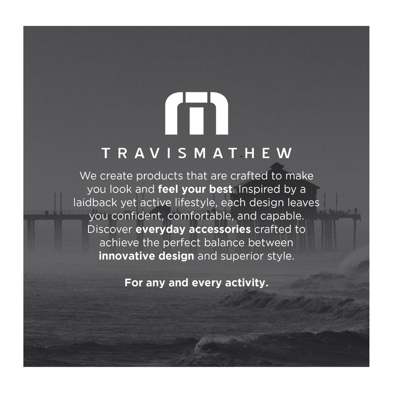 TravisMathew Approach Backpack TMB100, Black