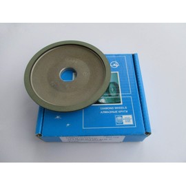 4 inch. Hole 0.79" (20mm.) Width: 0.24" (6mm.) Type: 12A2-20 Dish Abrasive Diamond Grinding Wheel for Tungsten Carbide Teeth, Circular Saw (125/100 Micron (150 Grit))