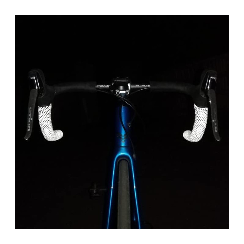 BBB BHT-17 Bicycle Bar Tape, Reflective Ribbon, 7.9 x 1.2