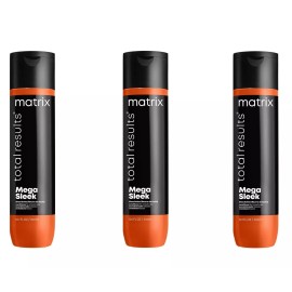 Matrix Total Results Mega Sleek Conditioner, 10.1oz (Pack of 3)