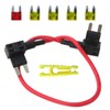 Zafina-UP Fuse Holder Fuse Adapter,Repair Fuel Pump Relay Bypass Cable