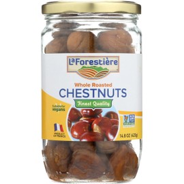 LA FORESTIERE Whole Roasted Chestnuts, 14.8 OZ
