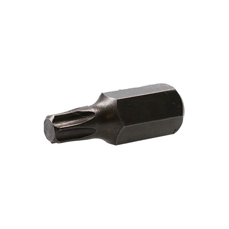 T40 Torx Star Bit 30mm Length 10mm Shank Chrome Vanadium