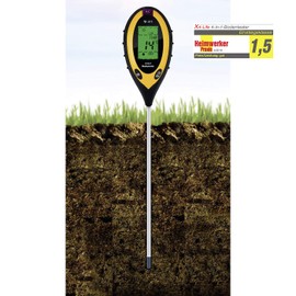 X4-Life 700403 4-in-1 Ground Tester Digital Ground Measuring Device