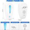 Jahy2Tech 6 Packs Ultrasonic Electronic Insect Repellent Indoor Pest Control