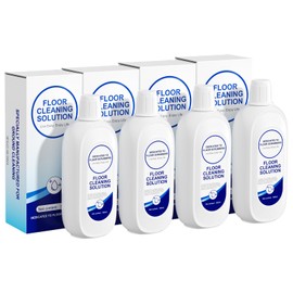 Nukisa 4pcs Floor Cleaning Solution Compatible With Tineco Cleaning Solution, Deep Clean For Floors, Child And Pet Friendly, Dissolve Grease And Stubborn Dirt, Suitable with Tineco All Vacuum Mops