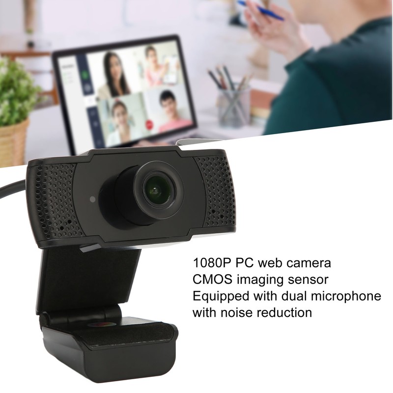 PC Camera USB2.0 1080P CMOS Imaging Sensor Noise Reduction Plgu