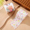 Floral Toilet Paper Novelty Bathroom Tissue Flower Pattern Toilet Tissues,