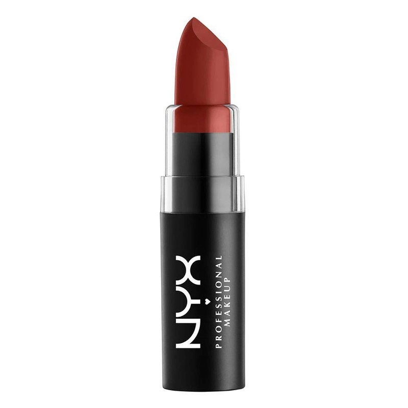 Labial en barra, Matte Lipstick, Nyx Professional Makeup ,Tono Crazed
