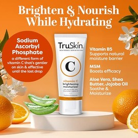 BEST Vitamin C Moisturizer Cream for Face - [BIG 4-OZ] - For Wrinkles, Age Spots, Skin Tone, Firming, and Dark Circles. 4oz                           