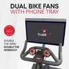 TrubliFit Dual Bike Fans & Phone Tray for Peloton Bikes
