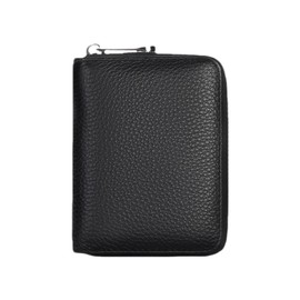 AYNKH Unisex Credit Card Holder, Card Wallet, Premium Leather Card Holder, Holds up to 20 Cards, Can Hold Driver's Licence, Photo, Black