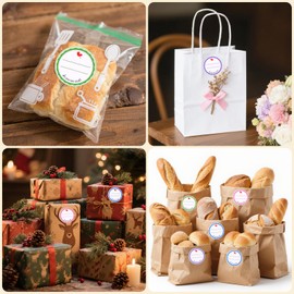 LXUEJEI 600Pcs Mason Jar Lid Labels, Removable Canning Label, Waterproof Write-On Meal Prep Label for Food Container, Glass Bottle, Canned Jams, Preserve, Organizing Tags, Envelop Seal